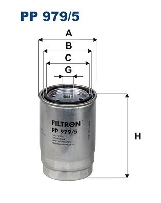 Топливный фильтр FILTRON PP9795
