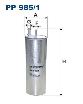 Топливный фильтр FILTRON PP9851