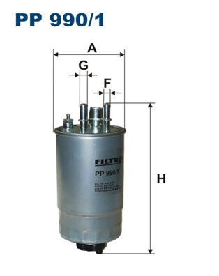 Топливный фильтр FILTRON PP9901