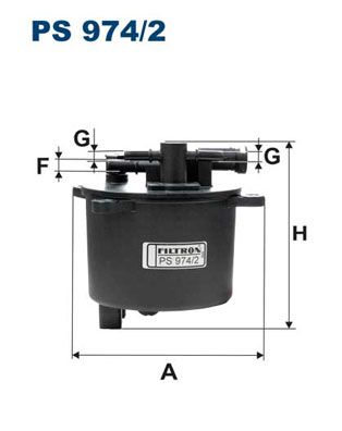 Топливный фильтр FILTRON PS9742