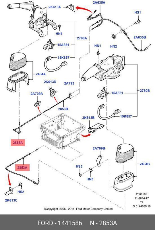 Запчасть FORD 1441586