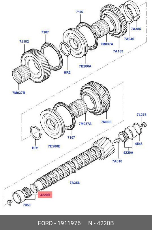 Запчасть FORD 1911976