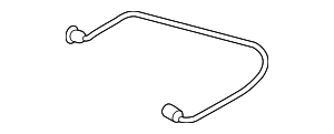 Schlauch Zylinderkopf-Ausgleichsbehдlter BMW 17128677244