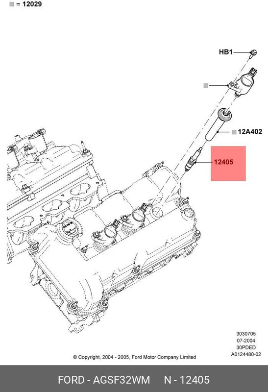 Запчасть FORD AGSF32WM