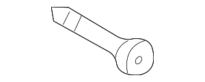 Болт с наружным Torx c рифленой головкой M10X23-10-ZNS! заменен на 26117571956 BMW 26111229536