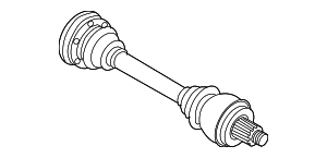 Оборотный выходной вал LK=100MM/D=35MM BMW 33207572688
