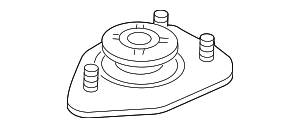 Верхняя опора амортизационной стойки! заменен на 33503413925 BMW 33503401685