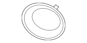 Накладка противотуманной фары окраш. Л CODE-UNI/MET. BMW 51110415733