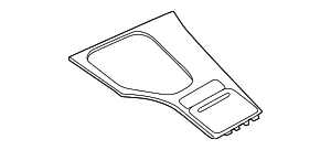 Днище центральной консоли VAVONA BMW 51168196963