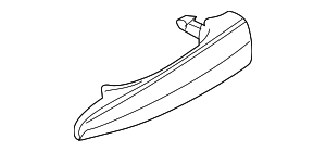 Ручка окрашенная Л CODE - UNI/MET. BMW 51210154344