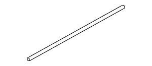 Молдинг шахты стекла наруж двери л пд ! заменен на 51217207259 BMW 51217057435