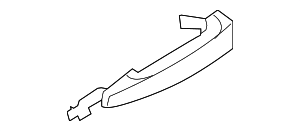 Ручка окрашенная П BMW 51227207568