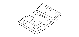 Консоль в потолке Пд SCHWARZ BMW 51447031433