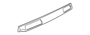 Декор.планка панели приборов алюминий П ALU FEINSCHLIFF BMW 51456951052