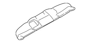 Звукоизоляция панели приборов BMW 51458189341