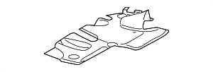 Обшивка для педального механизма SCHWARZ BMW 51458233510
