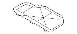 Щиток Л Наруж BMW 51718172661