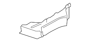 Экран моторного отсека П Бок! заменен на 51757153784 BMW 51718223386