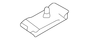 Планка с зажимами каркаса крыши BMW 51767162587