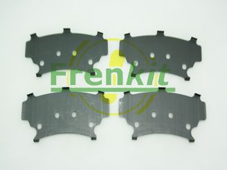 Противоскрипная пластина, тормозные колодки(задняя пластина) FRENKIT 940005