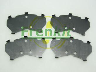 Противоскрипная пластина, тормозные колодки(задняя пластина) FRENKIT 940092