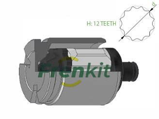 Поршень, корпус скобы тормоза FRENKIT K425203
