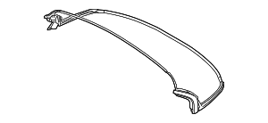 Уплотнение панели крыши Зд ALU MATT BMW 54374434081