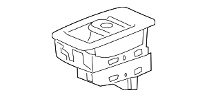 Выключатель стеклоподъемников Зд BEIGE! заменен на 61313448654 BMW 61313424595