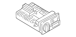 Блок переключат.освещения/противотум.фар! заменен на 61316907947 BMW 61316901429