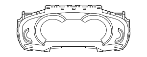 Multifunktionales Instrumentendisplay BMW 62108795480