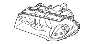 Фара Л! заменен на 63123418423 BMW 63126920811
