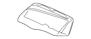 Защитное стекло Л AL BMW 63128380189