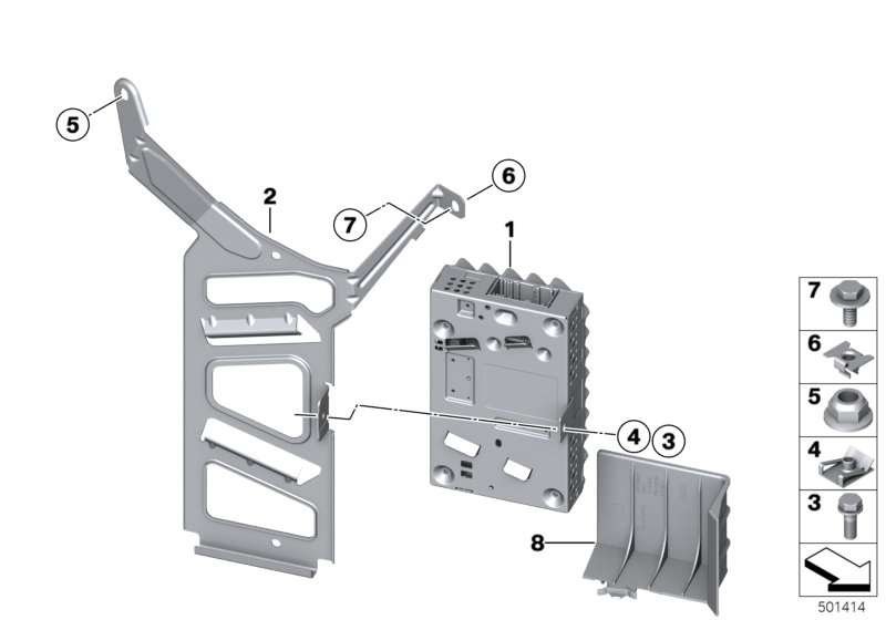 Verstдrker Top-Hifi-System BMW 65122622869