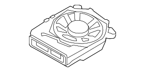 Центральный НЧ-динамик Л STEREO-SYSTEM! заменен на 65139143233 BMW 65136954871