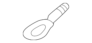 Буксирная проушина! заменен на 72158108670 BMW 72150141166