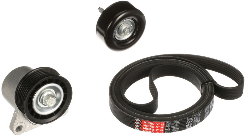 Поликлиновой ременный комплект GATES K016PK2228