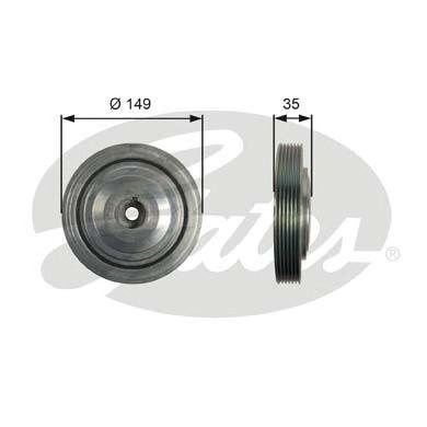 Запчасть GATES TVD1103