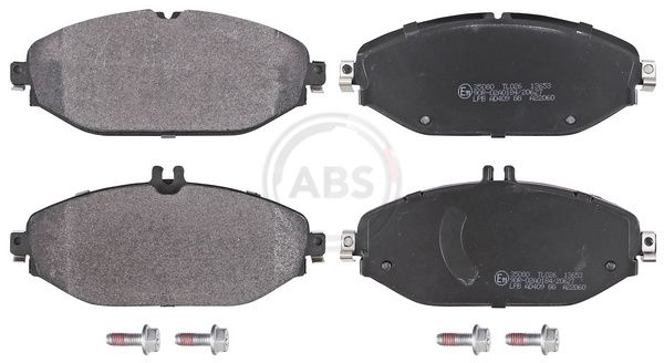 Комплект тормозных колодок, дисковый тормоз ABS 35080