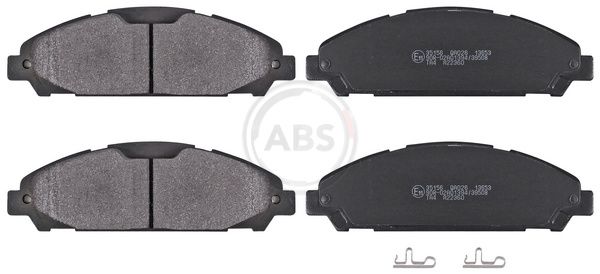 Комплект тормозных колодок, дисковый тормоз ABS 35156