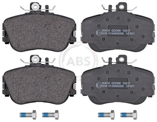 Комплект тормозных колодок, дисковый тормоз ABS 36838