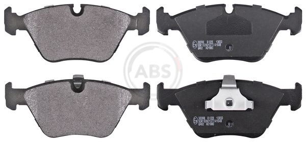 Комплект тормозных колодок, дисковый тормоз ABS 36998