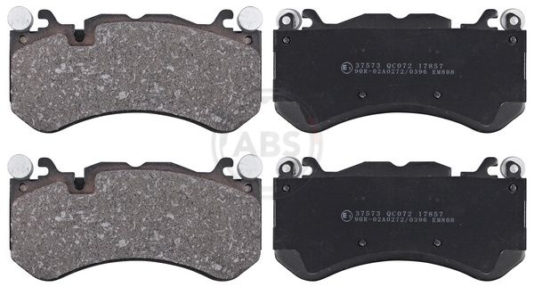 Комплект тормозных колодок, дисковый тормоз ABS 37573