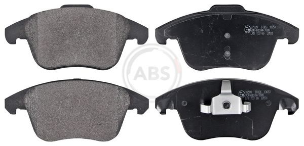 Комплект тормозных колодок, дисковый тормоз ABS 37599