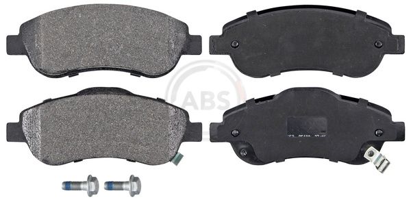 Комплект тормозных колодок, дисковый тормоз ABS 37650