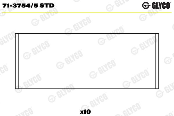 Шатунный подшипник GLYCO 7137545STD