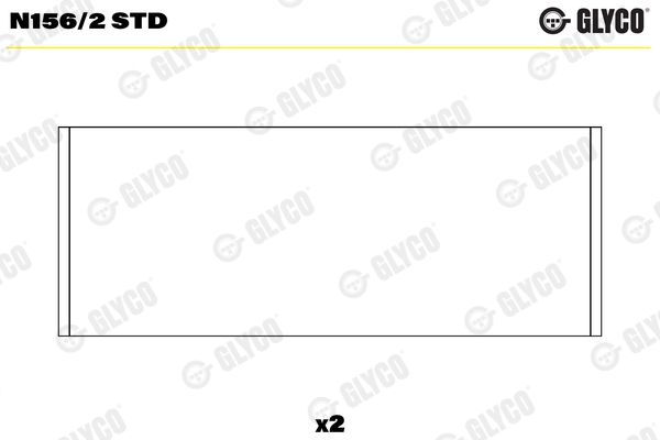 Подшипник распредвала GLYCO N1562STD