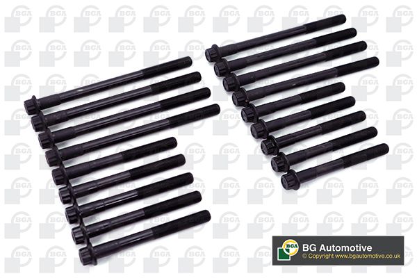 Комплект болтов головки цилидра BGA BK3363