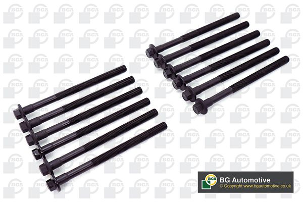 Комплект болтов головки цилидра BGA BK3375