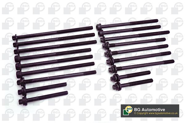 Комплект болтов головки цилидра BGA BK5366