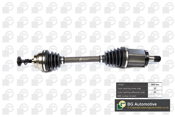 Приводной вал BGA DS0902L